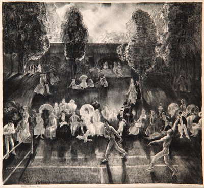 Tennis, 1920 by George Wesley Bellows